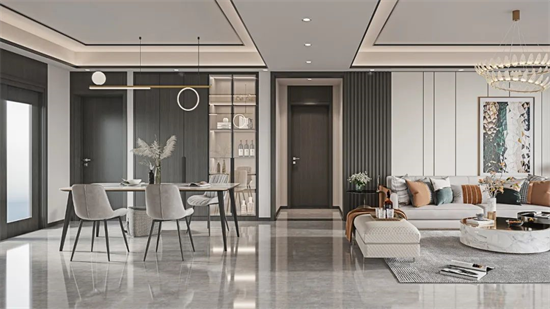 門業—門墻柜一體化，為您同色定制家!