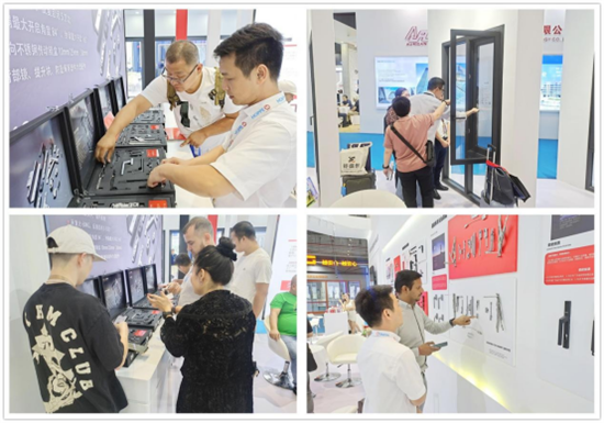 完美收官|(zhì)深圳森力霸門窗五金驚艷亮相上海FBC博覽會