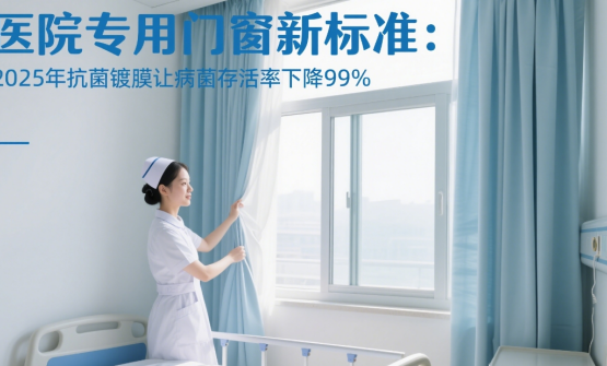 醫(yī)院專用十大門窗品牌新標(biāo)準(zhǔn)：2025年抗菌鍍膜讓病菌存活率下降99%