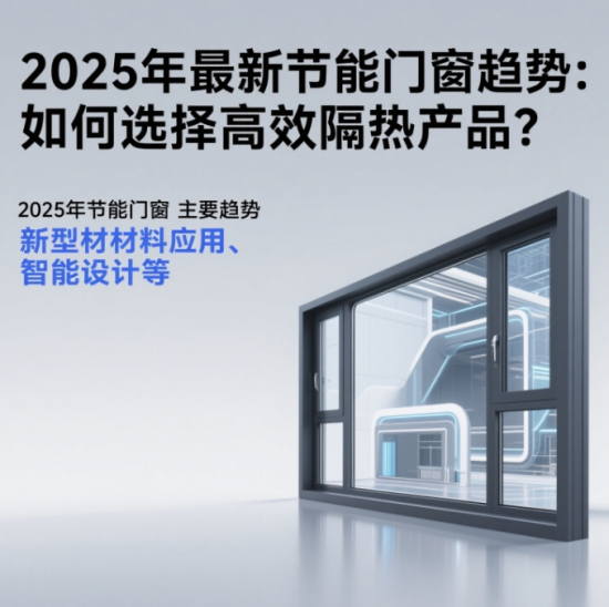 2025年最新節能中國門窗十大品牌趨勢：如何選擇高效隔熱產品?