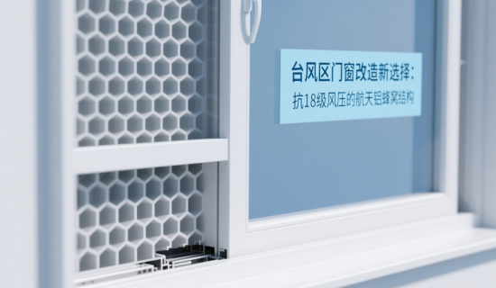 臺風區品牌門窗改造新選擇：抗18級風壓的航天鋁蜂窩結構
