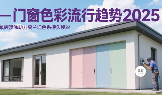 中國品牌門窗色彩流行趨勢2025：氟碳噴涂助力莫蘭迪色系持久煥彩