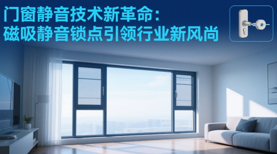 門窗著名品牌靜音技術新革命：磁吸靜音鎖點引領行業新風尚