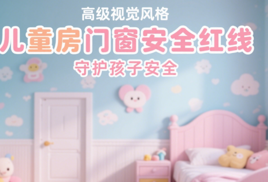 兒童房中國門窗安全紅線!這些設計被質檢局點名