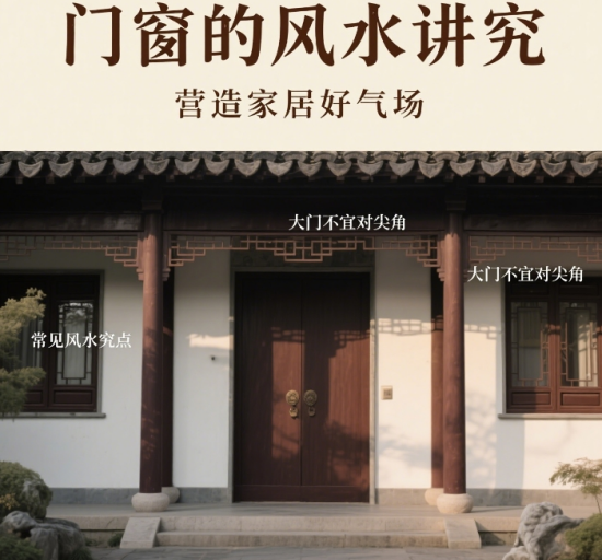 中國門窗品牌的風水講究：這些細節影響家居運勢