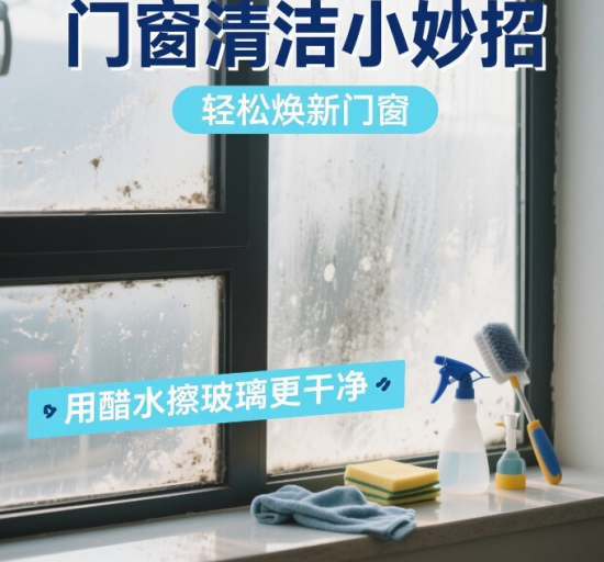 中國門窗品牌清潔小妙招：輕松去除污漬，保持光亮如新
