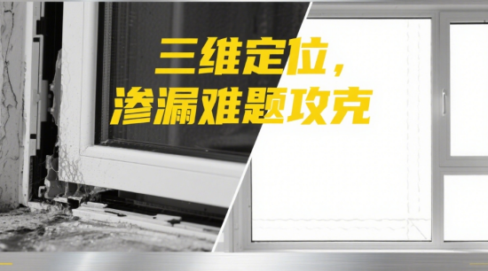 三維定位安裝法實(shí)測：著名門窗品牌滲漏率下降80%的工藝革新