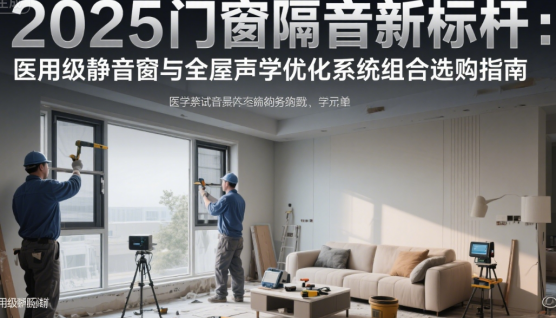 2025中國門窗隔音新標桿：醫用級靜音窗與全屋聲學優化系統組合選購指南