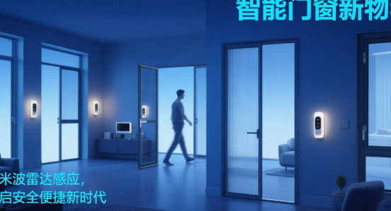 智能門窗新物種：毫米波雷達感應，開啟安全便捷新時代