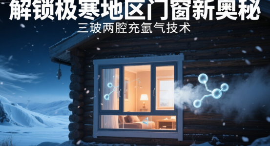 解鎖極寒地區(qū)門窗新奧秘：三玻兩腔充氬氣技術(shù)