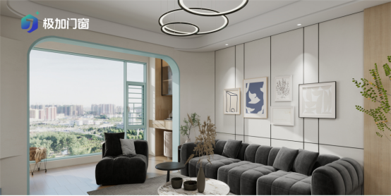 極加門窗：用莫蘭迪色系重構空間美學，讓家成為流動的藝術館