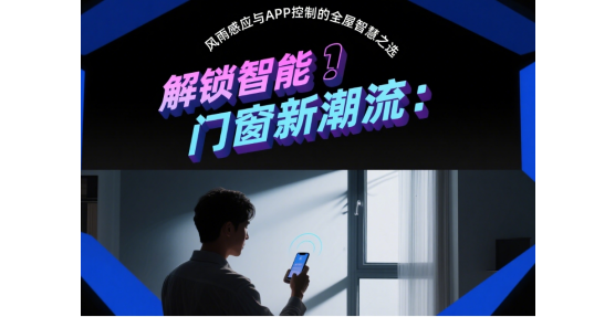 解鎖智能品牌門窗新潮流：風雨感應與APP控制的全屋智慧之選
