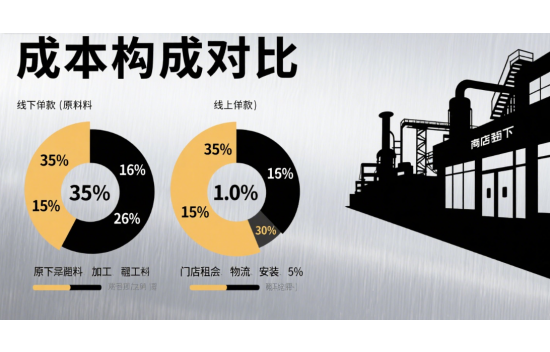 門窗品牌行業(yè)暴利拆解：同款斷橋鋁門窗線上線下差價40%的真相