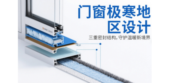 品牌門窗極寒地區設計：三重密封結構，守護溫暖新境界