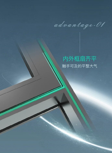 住Delta系列95內開內倒窗 開啟品質生活新視界