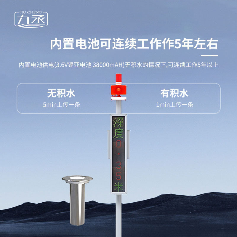 城市積水監測系統——一款地埋式水位監測設備 城市積水監測系統——一款地埋式水位監測設備