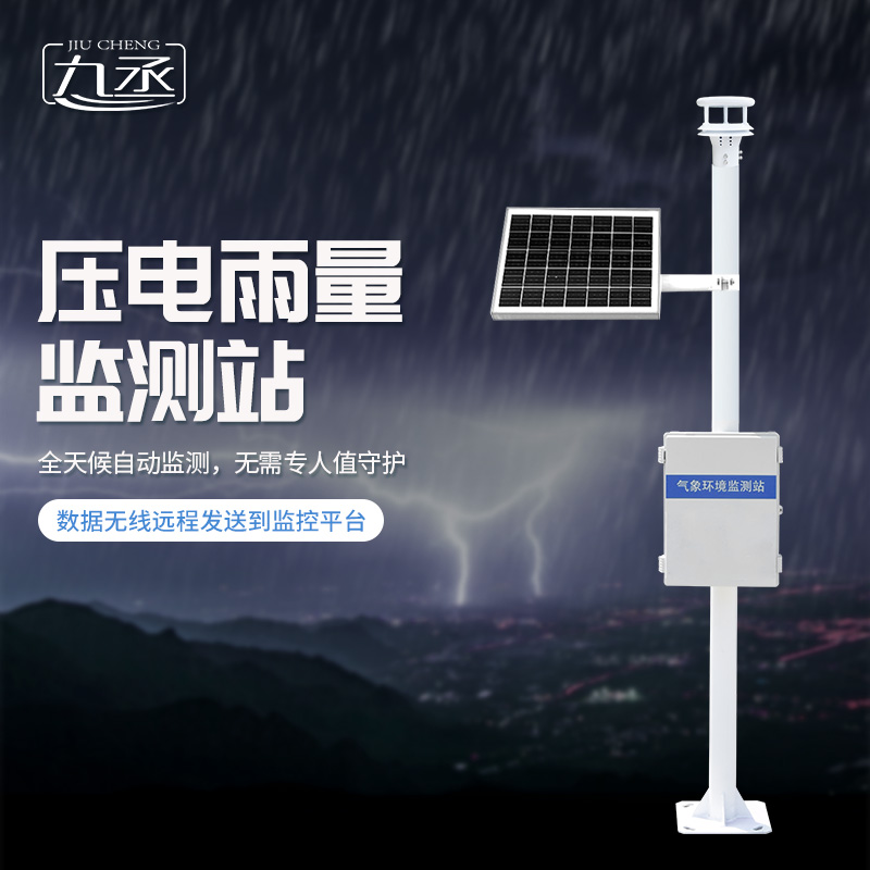 壓電雨量監測系統介紹 壓電雨量監測系統介紹